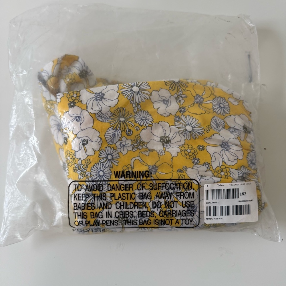NWT ModCloth “Days In Doll Valley” Yellow Daisy Print Floral Tiered Skirt Size 6 - Picture 10 of 15